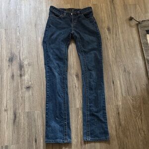Kimes Ranch Dark Blue Straight Leg Jeans